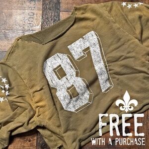 cut up FP top FREE WITH A PURCHASE